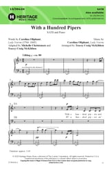 With a Hundred Pipers SATB choral sheet music cover